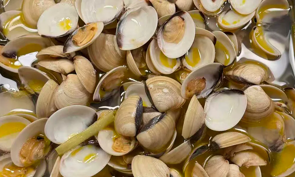Baby clams at Imperial China Buffet，a Chinese & Japanese Buffet Restaurant in Watertown